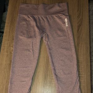 GYMSHARK ADAPT MARL SEAMLESS LEGGINGS (purple)